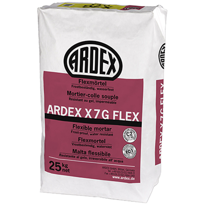 Image de Ardex X 7 G flex mortier-colle en poudre 