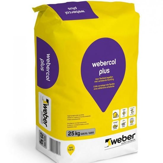 Image de Webercol plus grijs 25kg