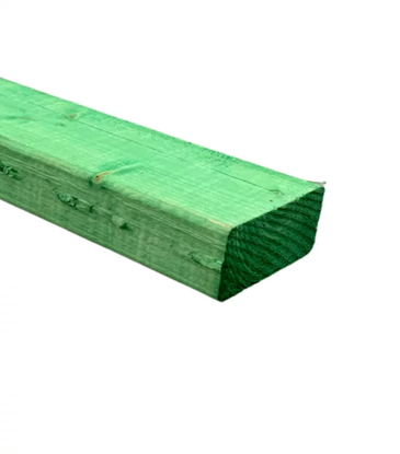 CLS/SLS 38 x 140 cm - 3 m groen gedrenkt