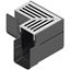 Picture of Aco SlimLine corner piece incl blank aluminium grid