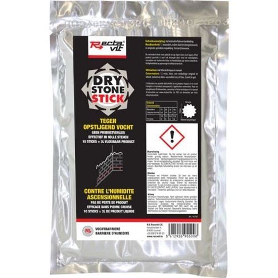 Image de Rectavit Drystone gel stick - 10 stick