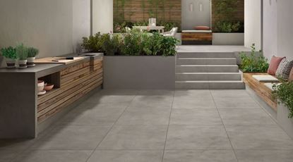 Villeroy & Boch - Memphis Warm Grey terrastegel 80 x 80