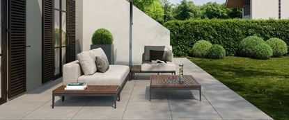 Villeroy & Boch - Memphis Warm Grey terrastegel 80 x 80
