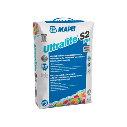 Afbeeldingen van Mapei Ultralite S2 Flex  tegellijm grijs 15 kg