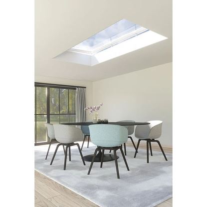 Picture of Skylux iWindow2 flat roof window - 100x100 - opening