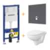 Afbeeldingen van Hangtoilet Set met Wedi I-board + toiletbril softclose