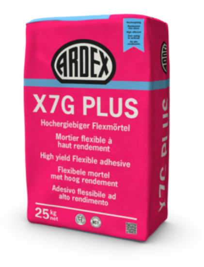 Afbeeldingen van ARDEX X7G plus flexibele  tegellijm 15KG