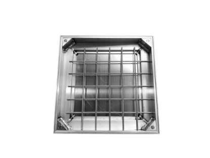 Afbeeldingen van ALU tegeldeksel yucon 40x40x6cm