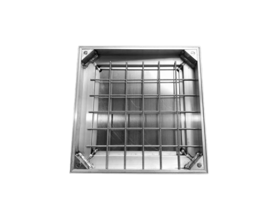 Afbeeldingen van ALU tegeldeksel yucon 40x40x6cm