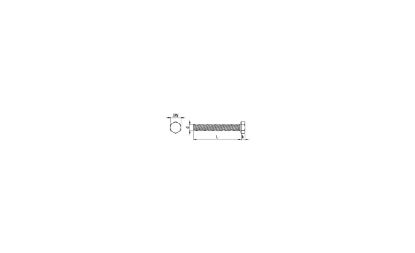 Afbeeldingen van Zeskanttapbout M18 x 80 ZN