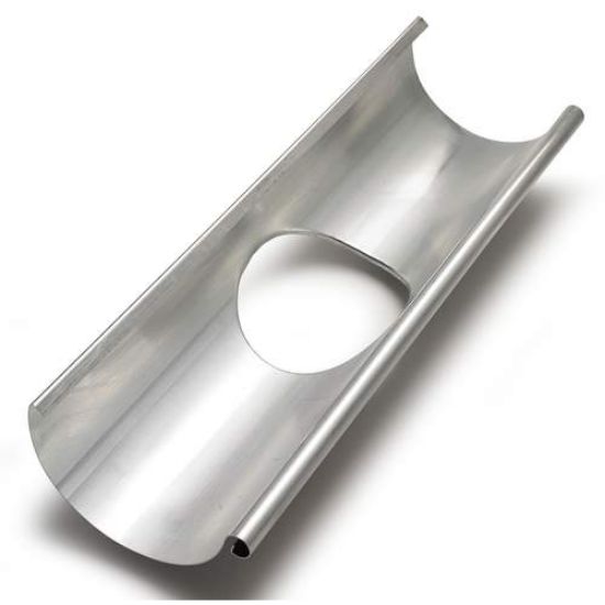 Picture of Zink Dakgoot WB - Dakgoot 1m met gat voor trechteruitloop