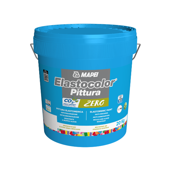 Afbeeldingen van Mapei elastocolor pittura zero base p 20kg