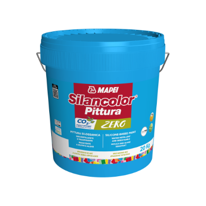 Afbeeldingen van Mapei silancolor pittura zero wit 20kg