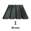 Afbeeldingen van Dakplaat Antraciet GS40 br. 1.05m x le. 3m