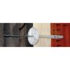 Afbeeldingen van Slaganker Isolfix NT RVS Plat 300mm -100st