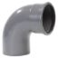 PVC BOCHT Ø315 87° M/M