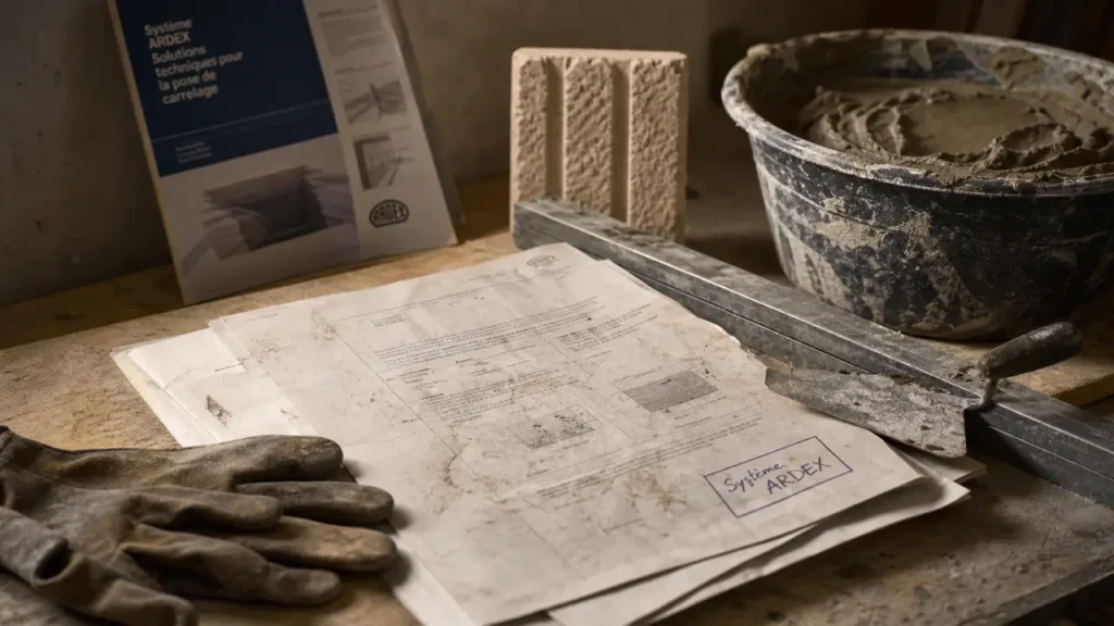 ARDEX : la gamme chantier, le service technique et les bons réflexes de choix