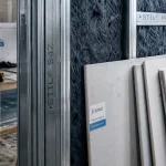 Cloison isolante placo EI 120 pour 66 dB : ossature Stil® et isolant