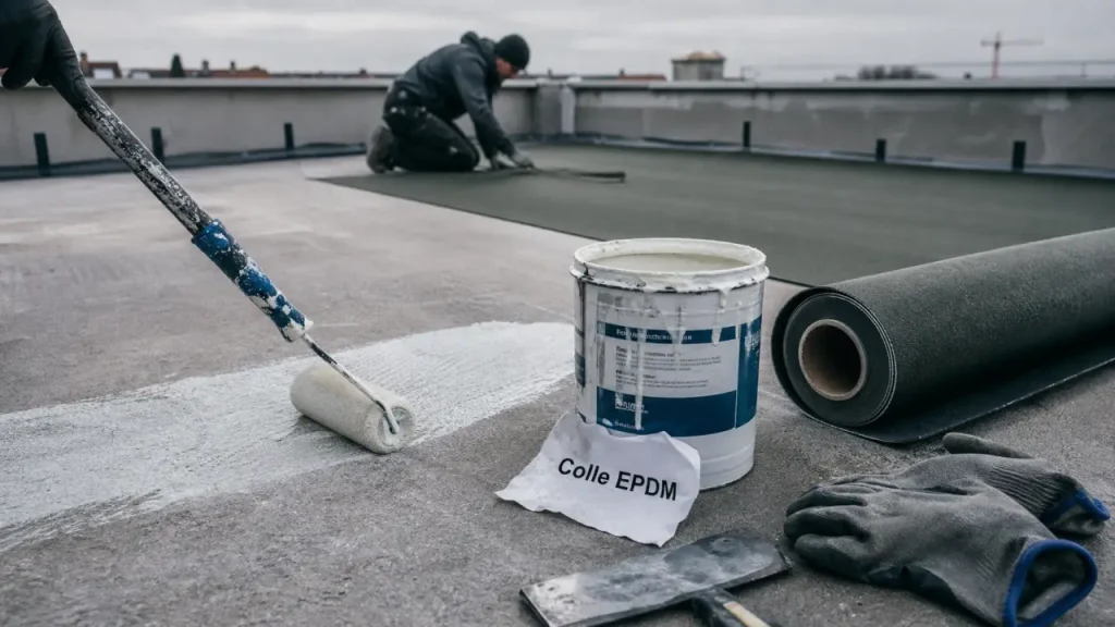 Colle EPDM : bien choisir sa formule, calculer son dosage et réussir son encollage