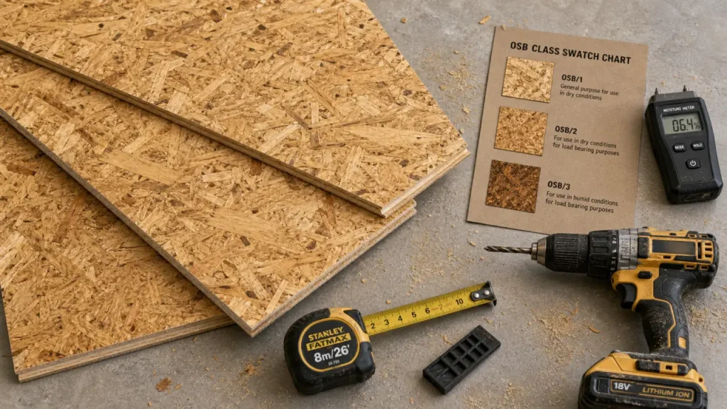 OSB 3, 18 mm, rainure-languette : choisir le bon panneau OSB selon l’usage