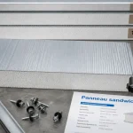 Panneau sandwich bac acier avec isolant 4 épaisseurs (PUR/PIR)