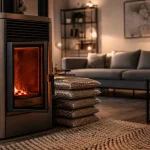 Poêle à granulés 6 kW : combien de m2, isolation décisive