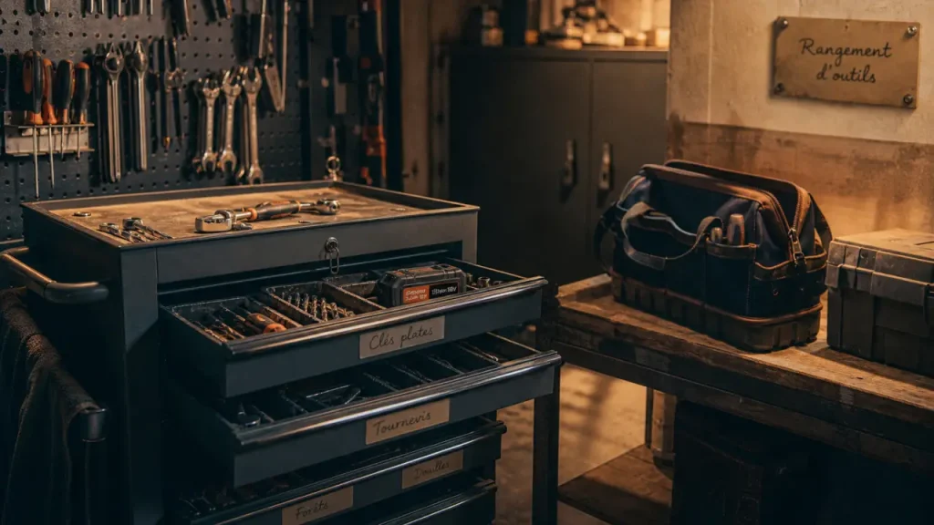 Servante, armoire ou panneau perforé : quel rangement d’outil choisir selon votre usage ?