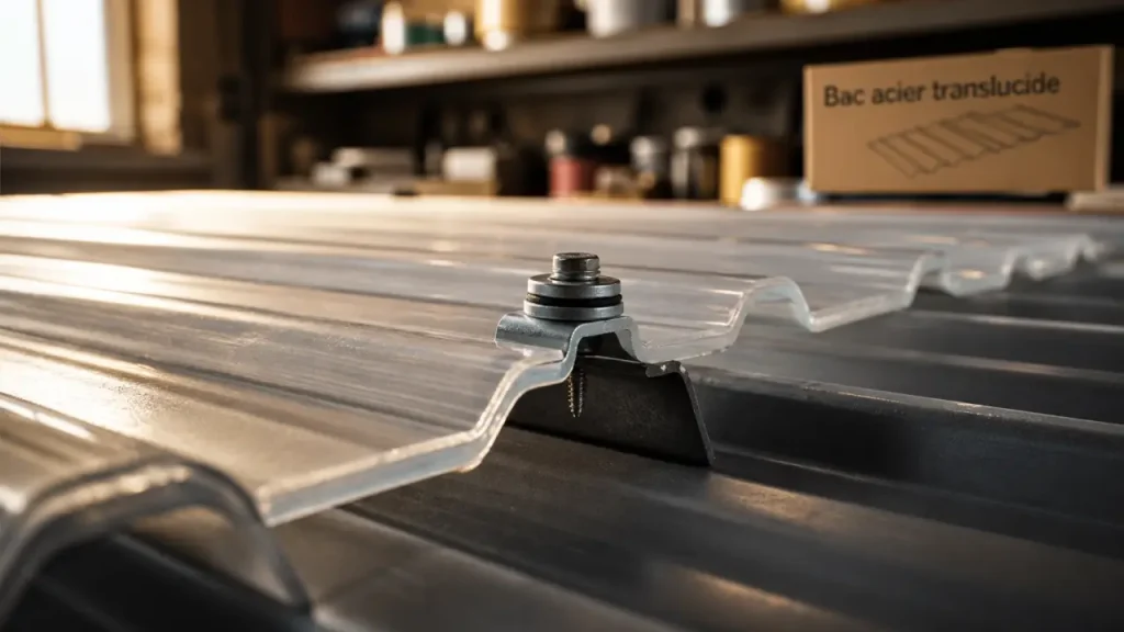 Polycarbonate, polyester ou PVC : quel bac acier transparent choisir pour une toiture étanche ?