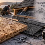 Shingles toiture et sous-couche sur OSB humide