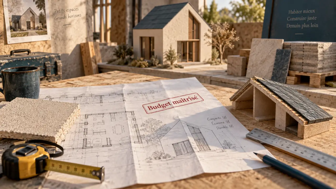 Construction maison pas cher : budget maîtrisé, outils et maquette de maison