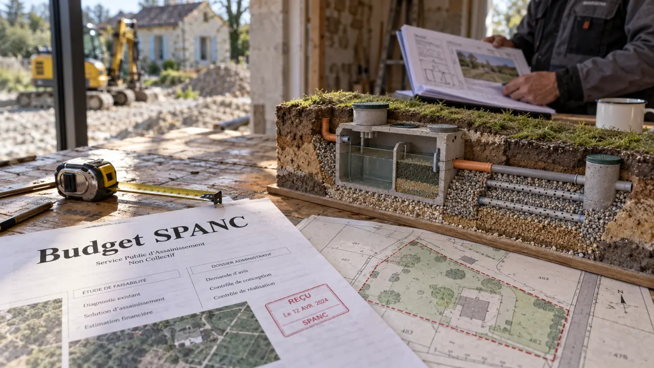 Mise au norme fosse septique prix : chantier et contrôles SPANC