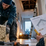 Travaux isolation Reims : pose isolant intérieur, ITE et combles
